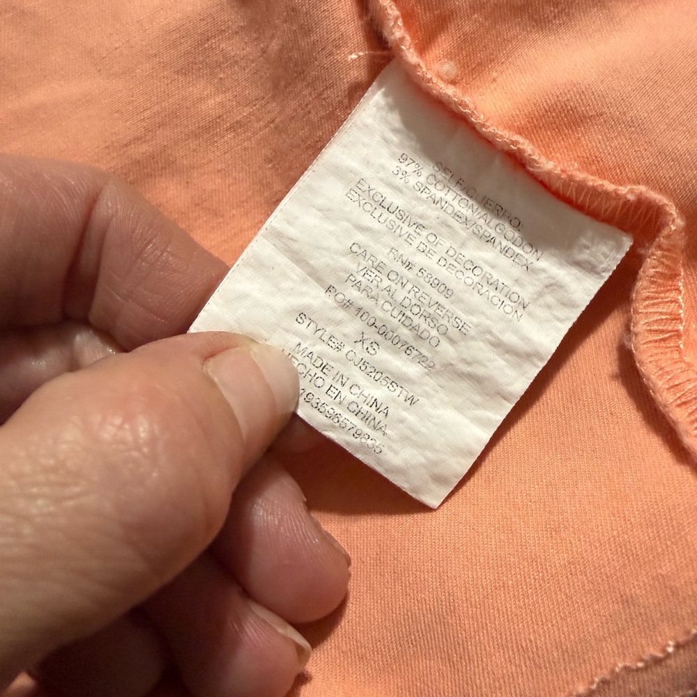 Copper Key Peach Utility Jacket - Picture 5 of 10